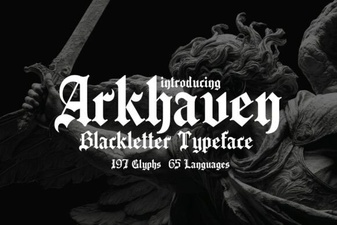 Design and Build with Arkhaven Font