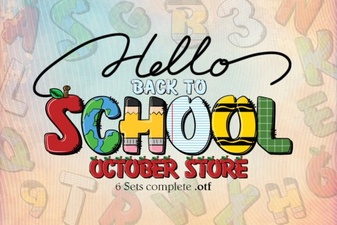 Fresh School Fonts for Teachers & Students