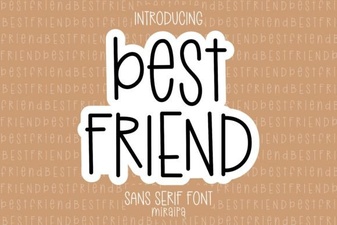 Best Friend Font Pairings for Creative Projects