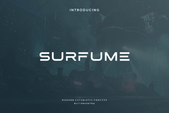 Surfume Font: Free Retro Wave Script Download