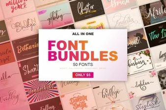 All-In-One Font Bundles for Design Projects