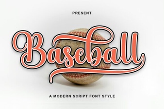Baseball Font Ideas for Sports Design Projects
