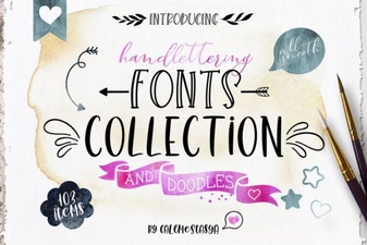 Curated Handlettering Fonts for Your Creative Projects
