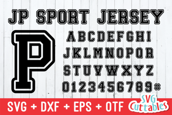 Designing Custom Fonts for Jp Sport Jerseys